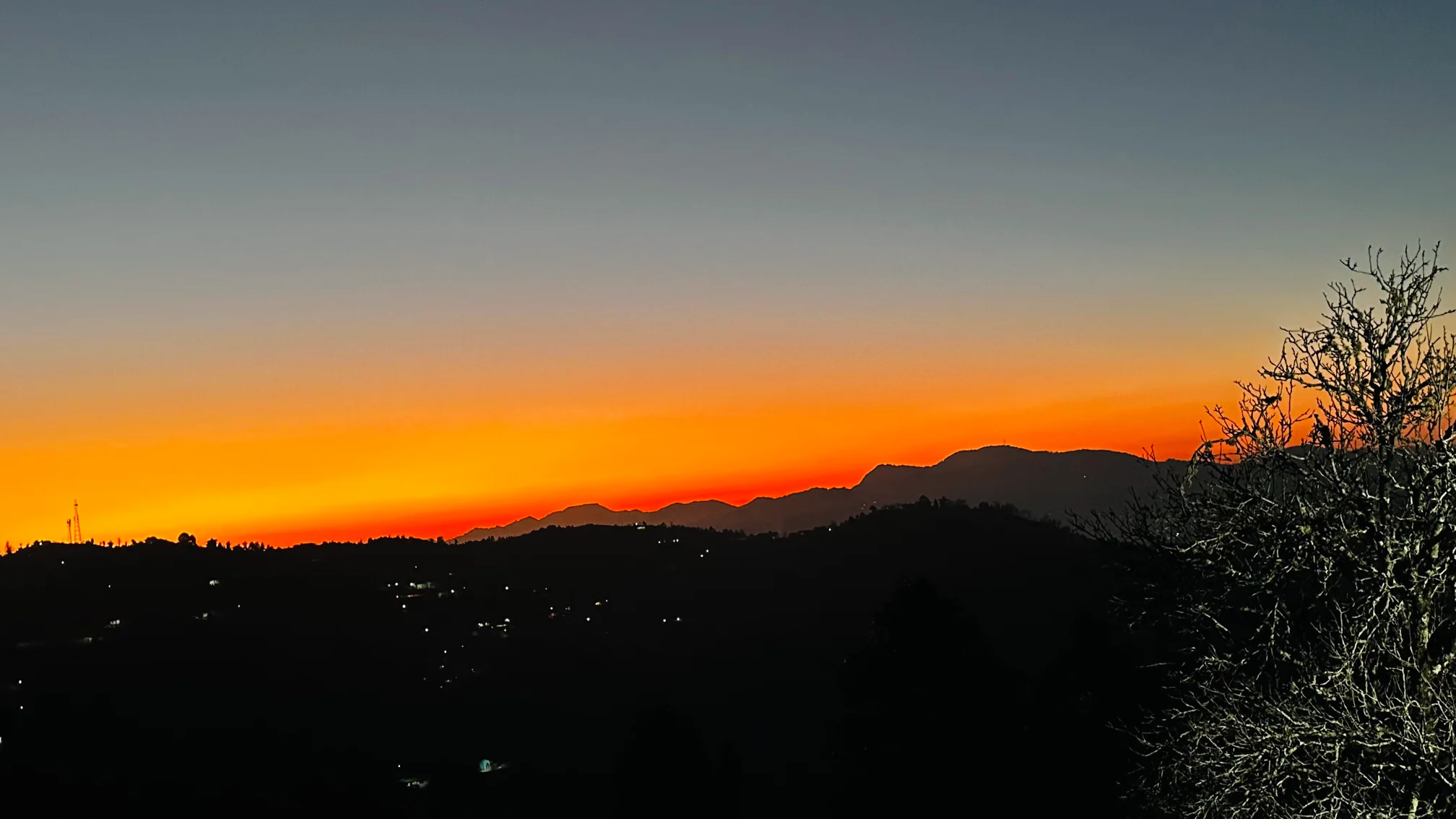 Sunset Views From Amber Himalayas