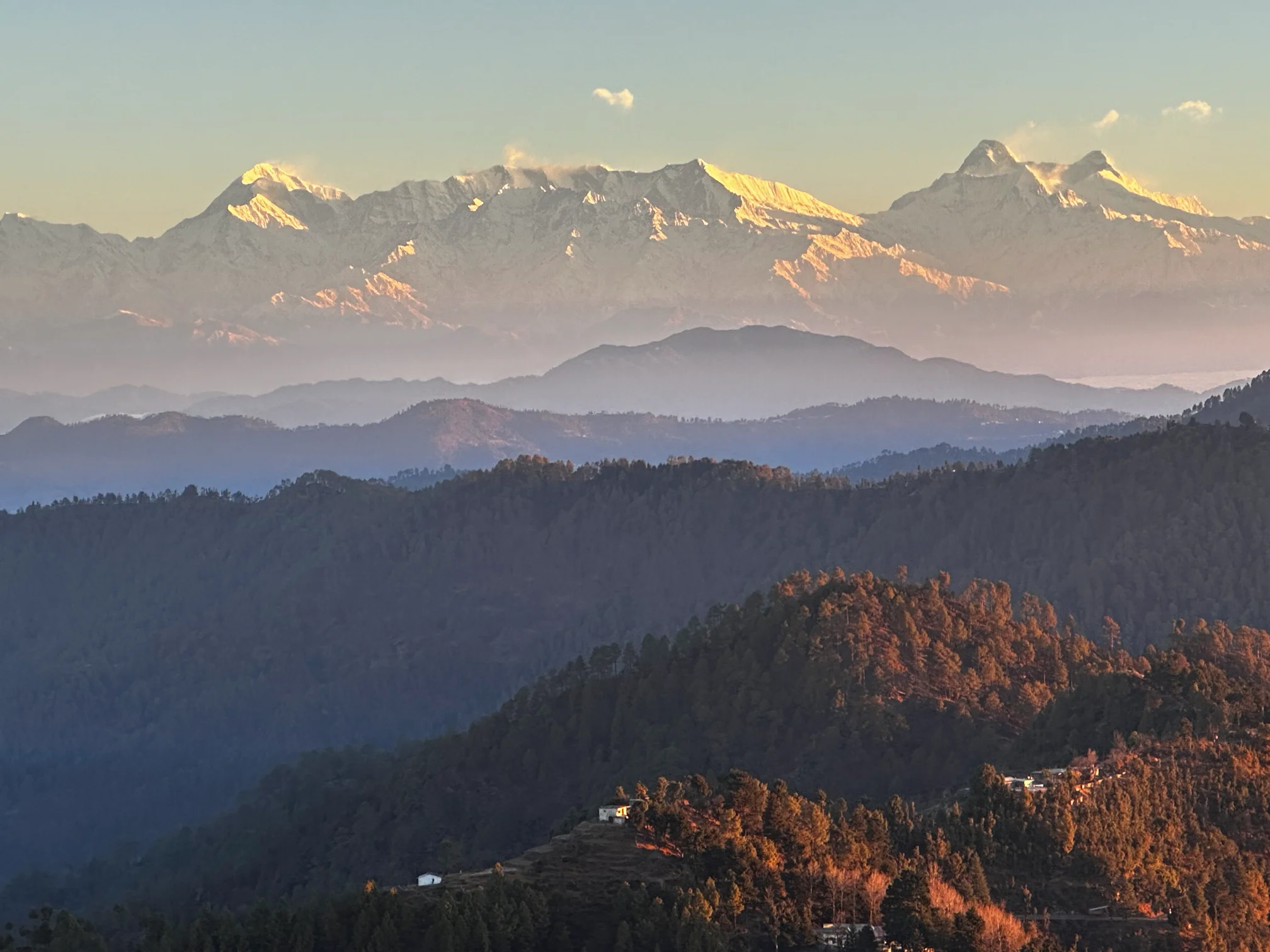 Himalayas View From Amber Himalayas