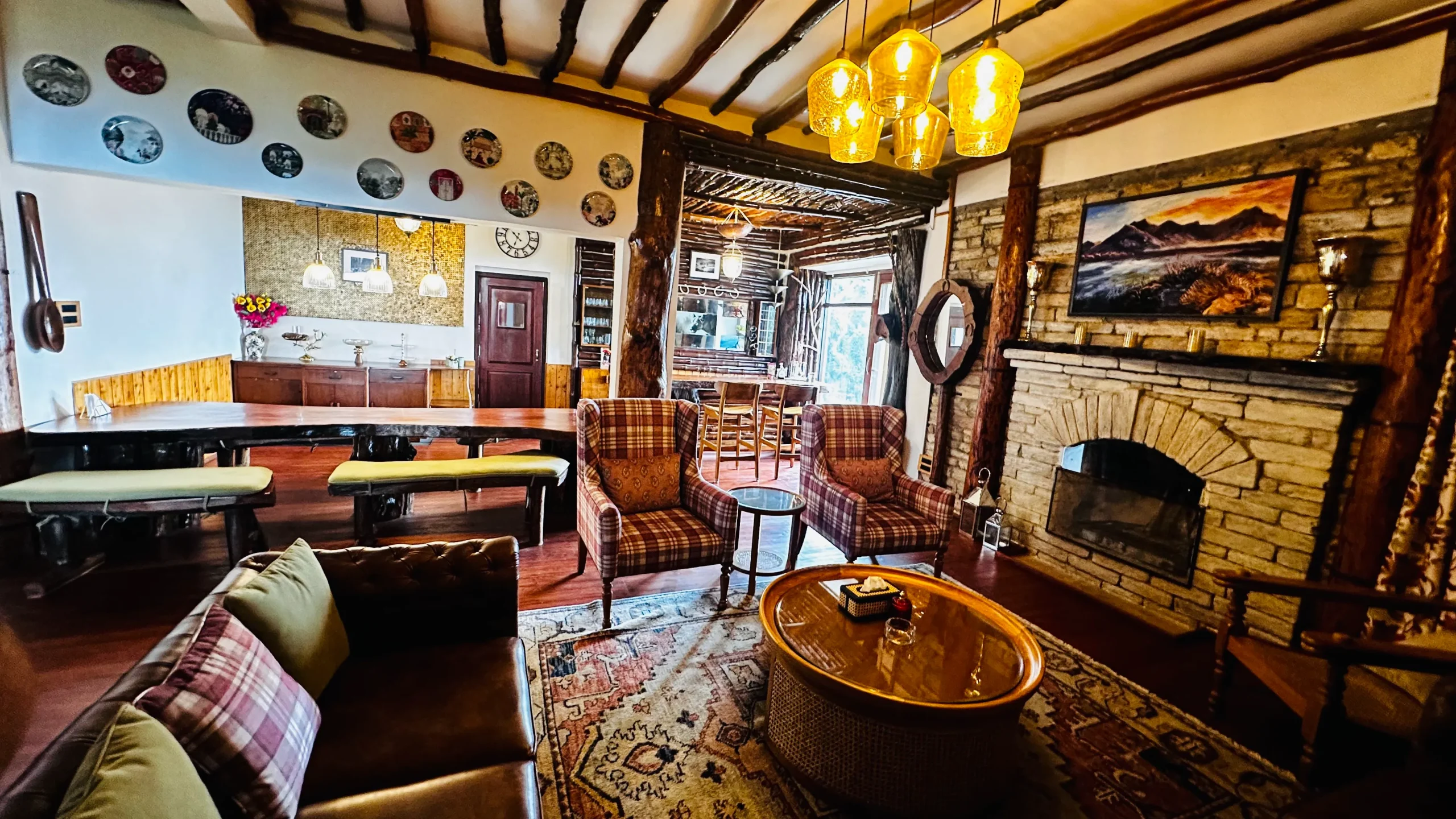 Living Area In Amber Himalayas