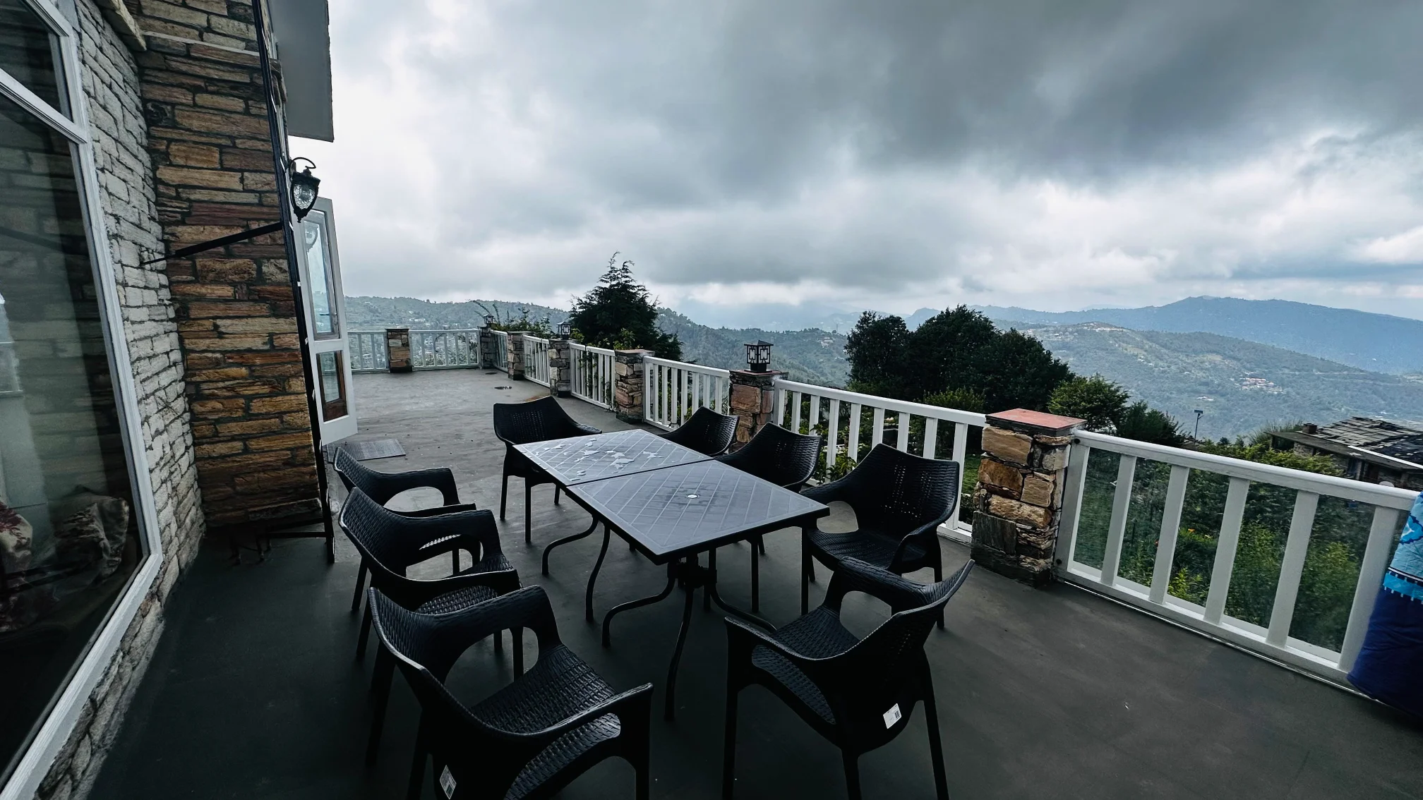 Balcony Views From Amber Himalayas