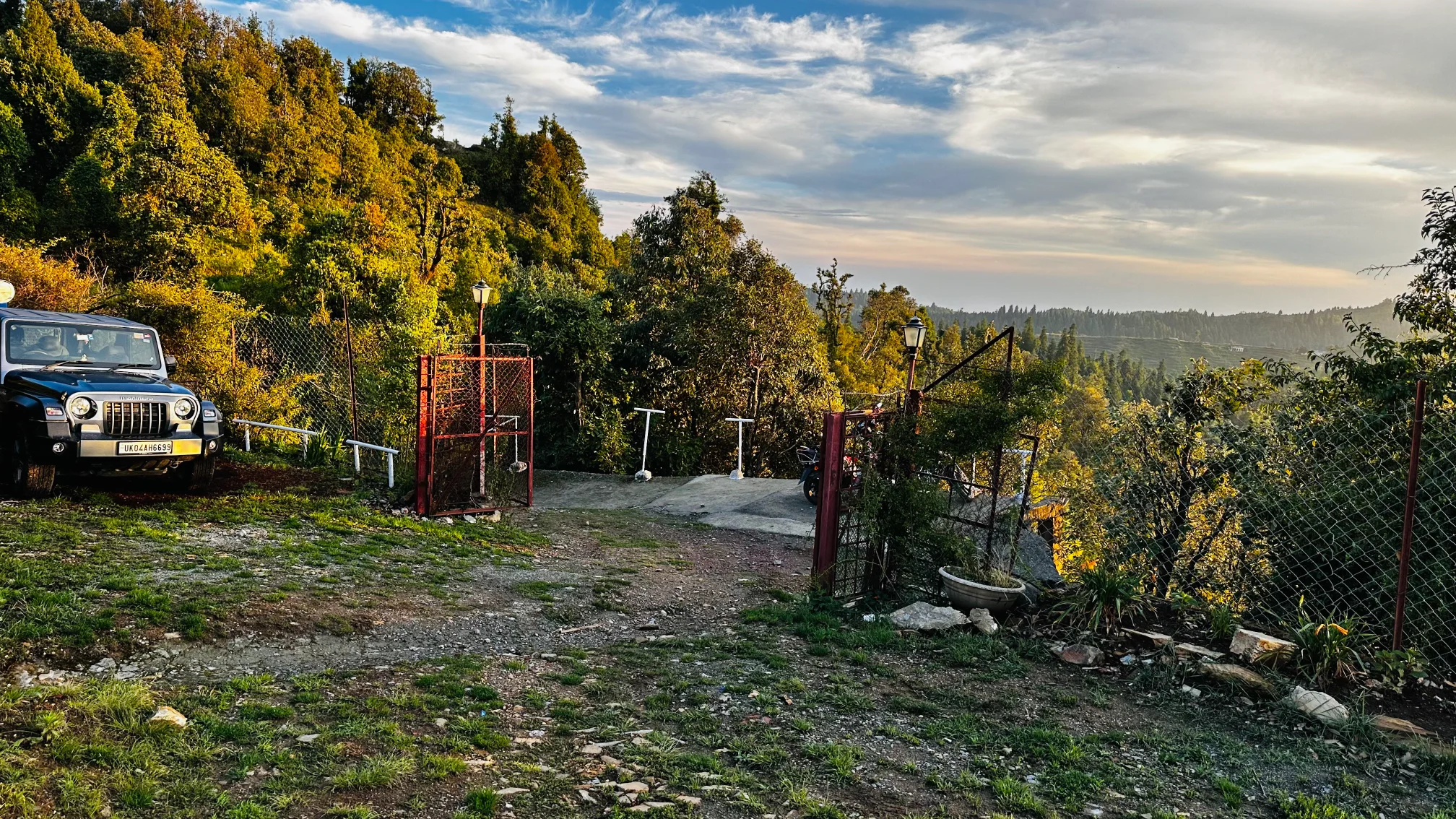 entrance of Hotel Amber Himalayas