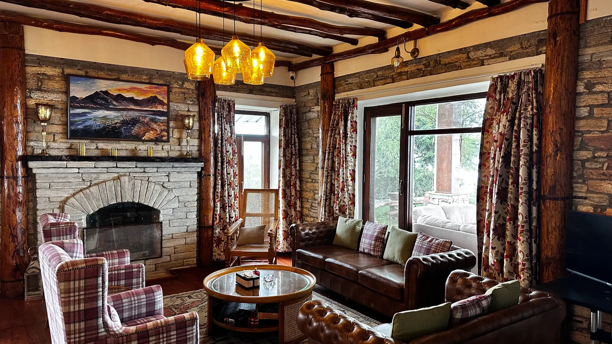 Living Area In Amber Himalayas