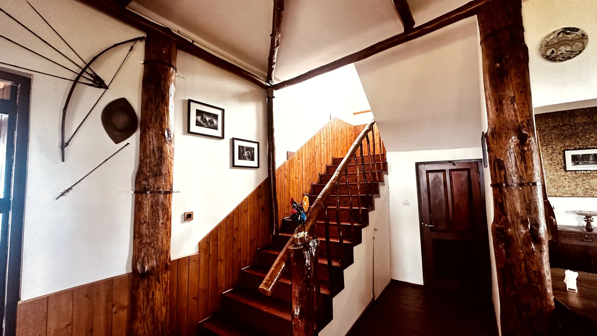 staircase for first floor in amber himalayas